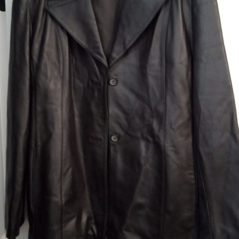 Studio Lambskin Leather Jacket Size XXL